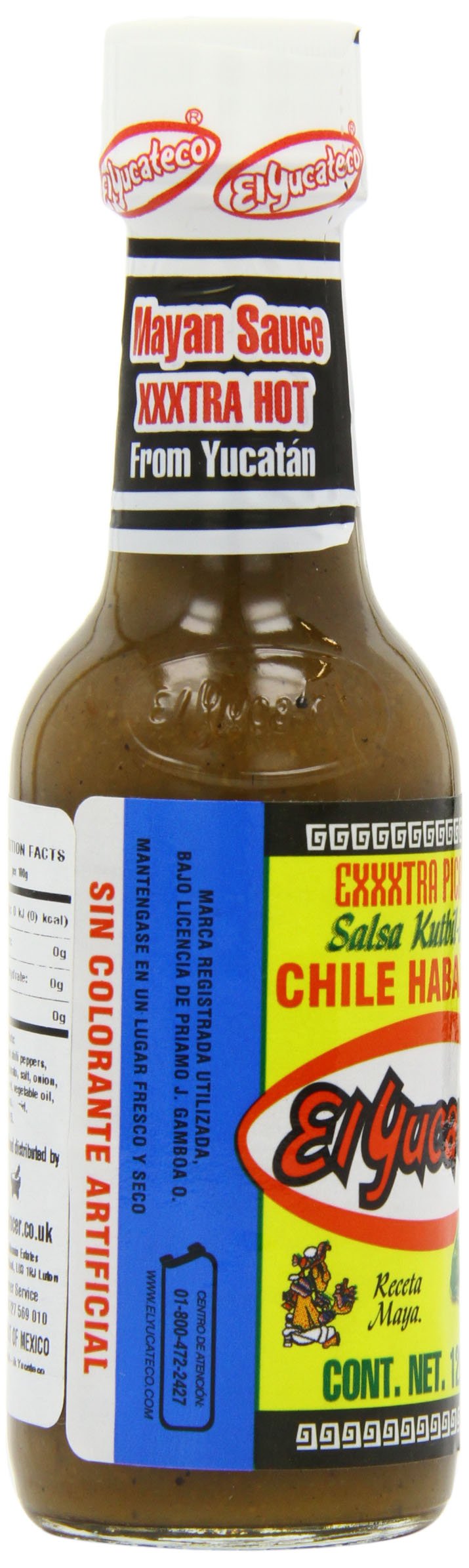El Yucateco Salsa Habanera Kutbil-Ik XXXtra Hot 2x120 ml