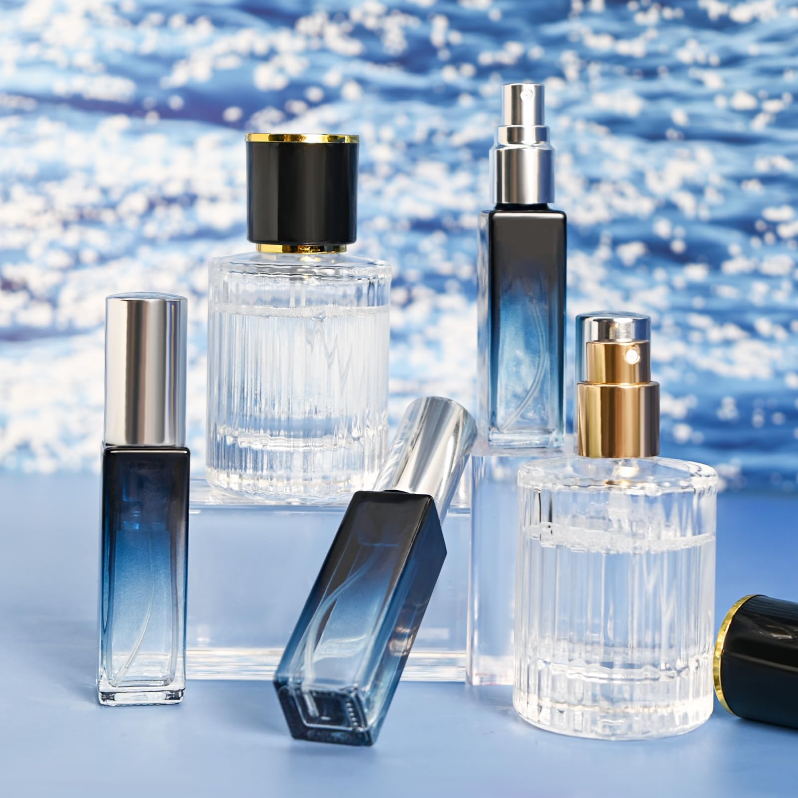 JUYRLE - Kit per la creazione di profumi fai da te, da uomo, crea il tuo profumo con oli essenziali, flacone spray, colonia da uomo, kit per la creazione di profumi per adulti, set di profumi regalo