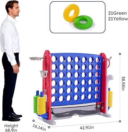 Miniatura 3 de Juego gigante Jumbo de 4 a puntuación