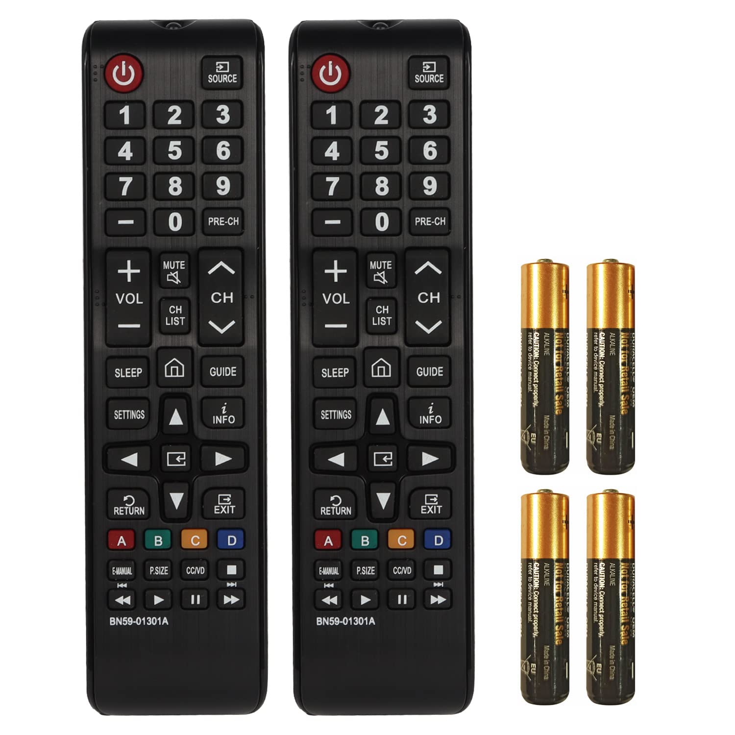Amazon.com: 2 Packs BN59-01301A Remote Control for Samsung UA43NU7090 ...