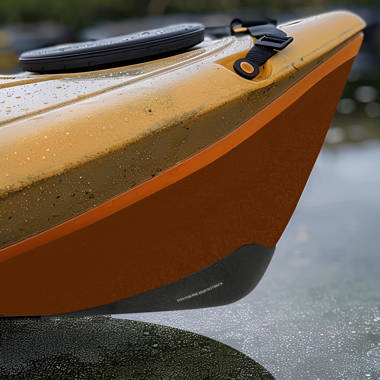 YUJHON Kayak Keel Guard Compatible with Hobie 2019+ Outback,Kayak Accessories for Boat