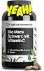 organic maca capsules black 3000 mg organic maca per daily dose 180 capsules with natural vitamin c no magnesium stearate certified organic high dosage vegan and produced in germany