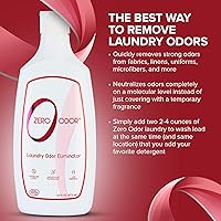 Vista 7 de Zero Odor Eliminador de olores de lavandería – Elimina permanentemente el olor a ropa – Tecnología molecular patentada mejor para ropa, toallas