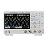 FTVOGUE Digital Oscilloscope 100MHz 4 Channels 12bit High Resolution with 7 Inch Capacitive Touchscreen Protocol Decoding FFT Spectrum Analysis for Power Noise Analysis Signal (US Plug 100‑240V)