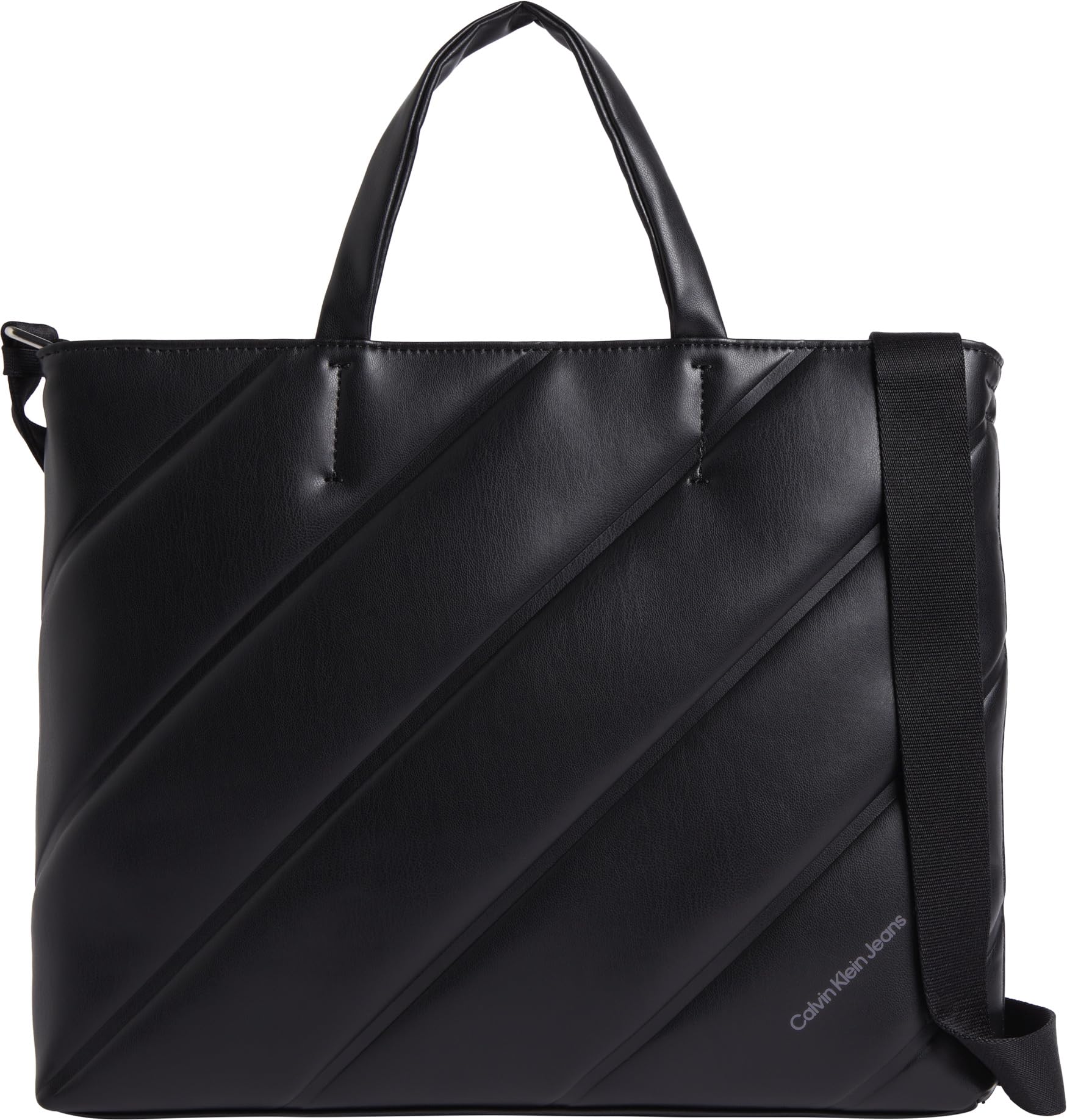 Quilted Mini Slim Tote26 Kadın Çanta, Siyah, Tek Beden