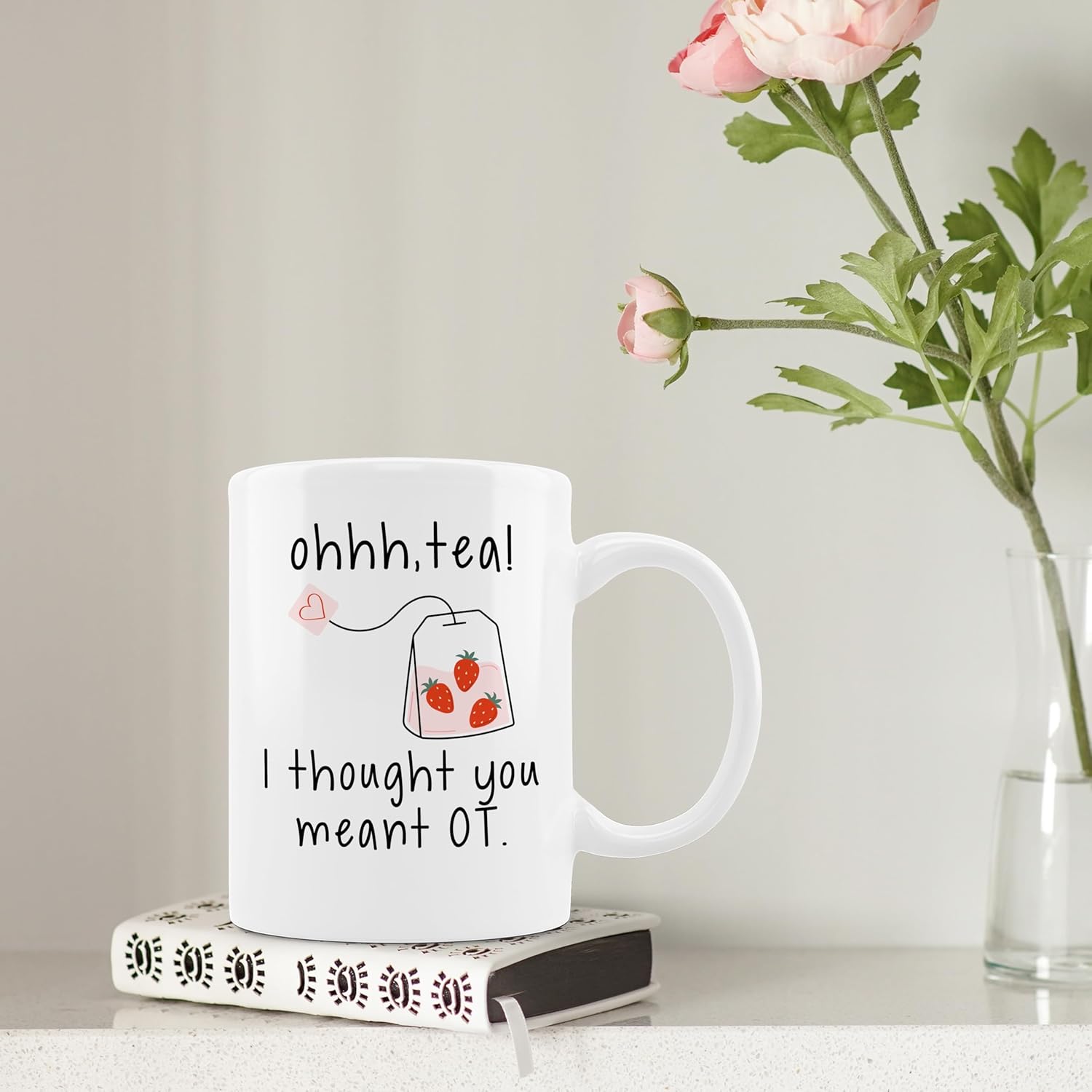 Funny Occupational Therapist Mug,Occupational Therapy Ot White Ceramic Coffee Mug 11oz,Oh Tea Mug,Ot Occupational Therapist Gifts,Pediatric Ot Graduation Gift - Image 2