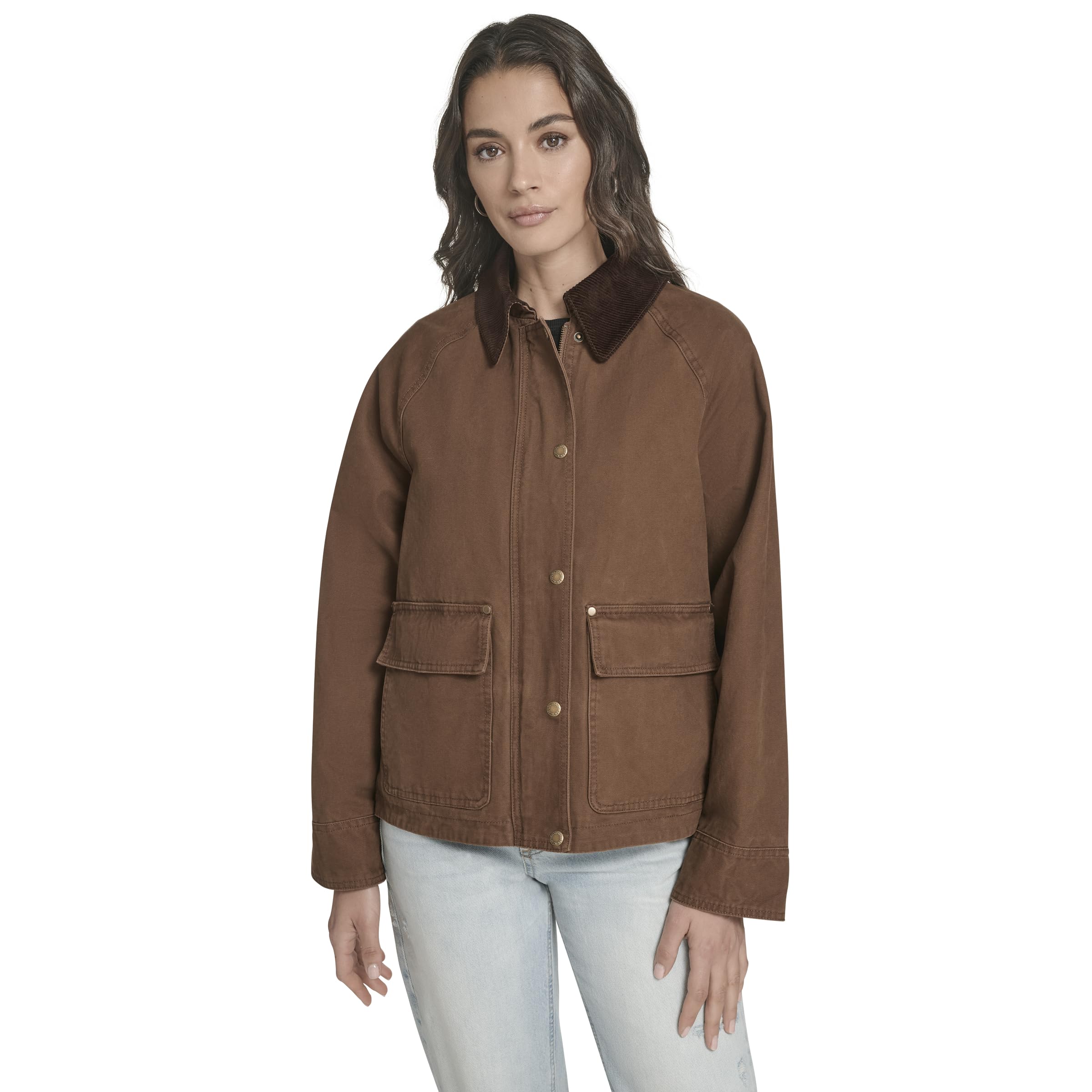 LEVI'S Women's Short Cotton Barn Jacket