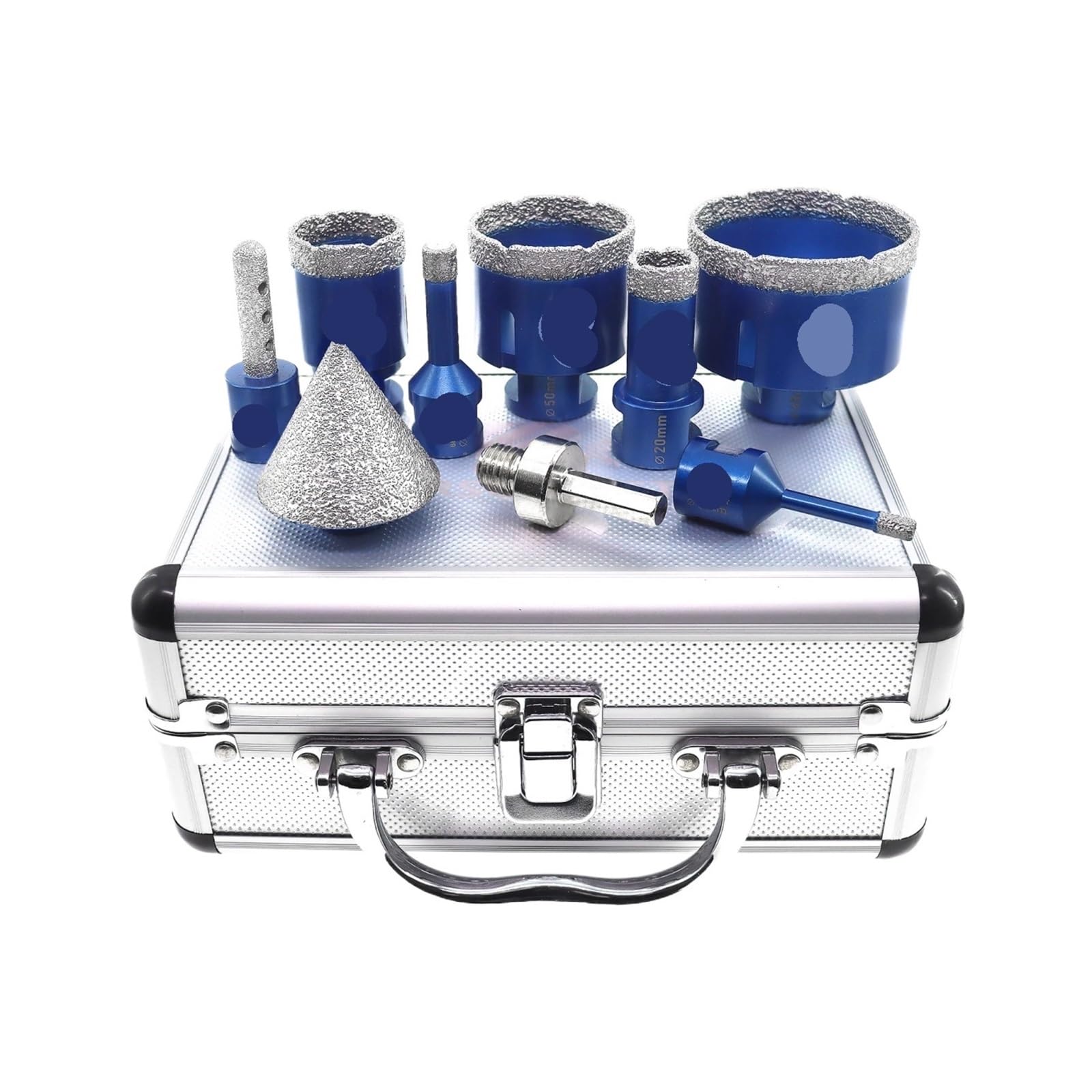 Punta For Trapano Diamantata, For A Tazza, Set Di Punte For Diamantate, Piastrelle In Porcellana, Granito, Marmo, A