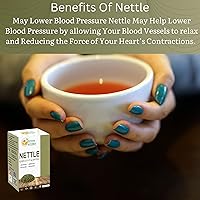 Vista 7 de Herbs Botanica Hoja de ortiga para té cortado y tamizado para nutrir el té de hierbas, infusiones de batidos, hoja de ortiga picante, suplemento