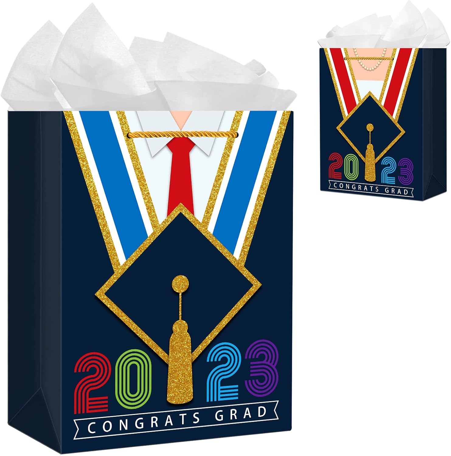 PETCEE Graduation Gift Bag 11.5" Health & Household