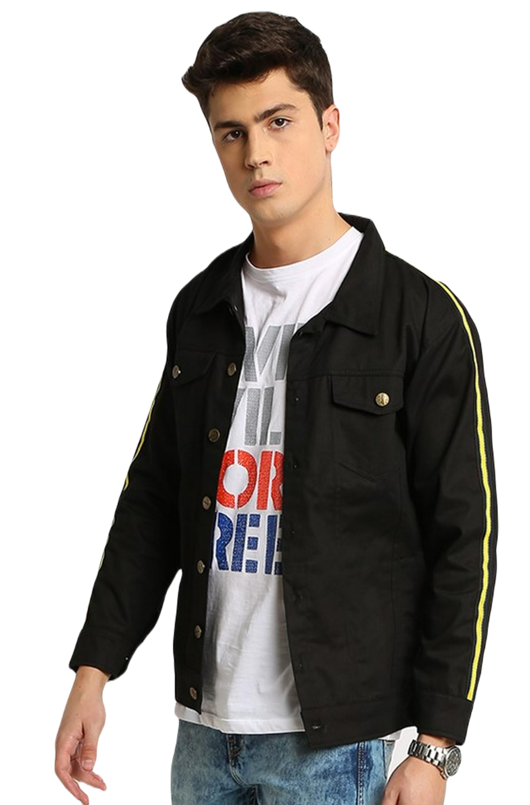 VOGATI Men's Denim Jacket