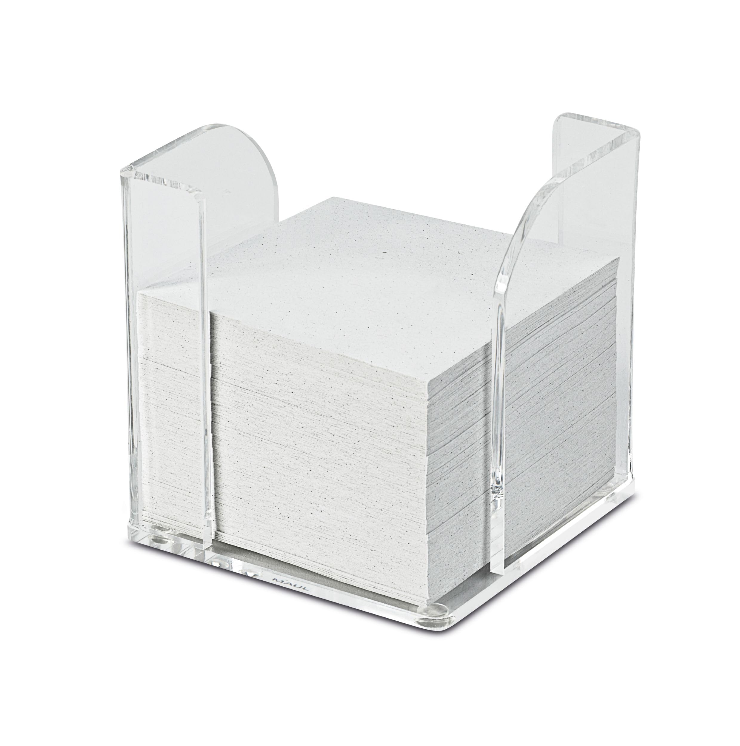 MAUL porte - bloc cube 9 x 9 cm acrylique livré sans bloc cube 1954005