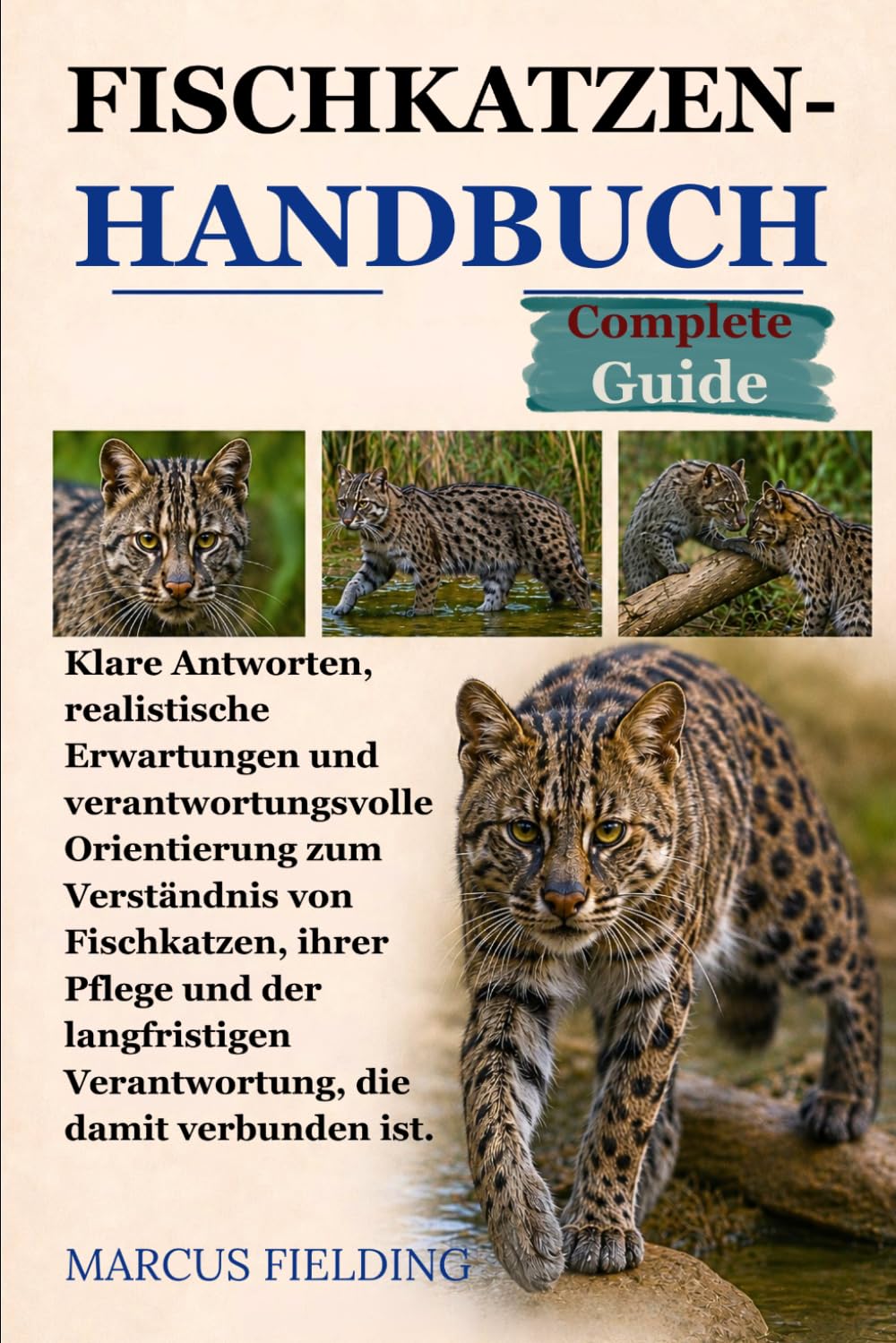 FISCHKATZEN-HANDBUCH: Klare Antworten, realistische Erwartungen und verantwortungsvolle Orientierung zum Verständnis von Fischkatzen, ihrer Pflege und ... Verantwortung, die damit verbunden ist.