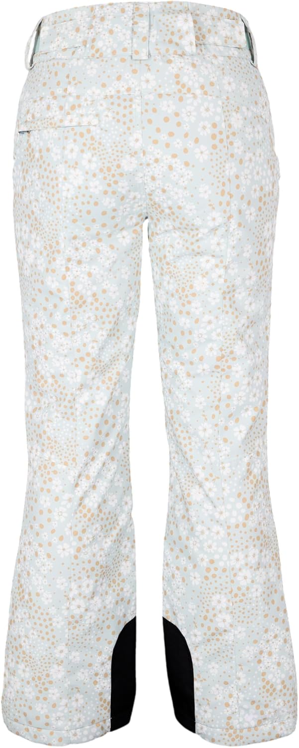 Obermeyer Womens Malta Print Ski Pants, Thermore Insulated and Waterproof for Skiing & Snowboarding