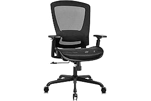 Mesh Office Chair - Premium Ergonomic Task Chair Designed For Maximum Back Support and Comfort