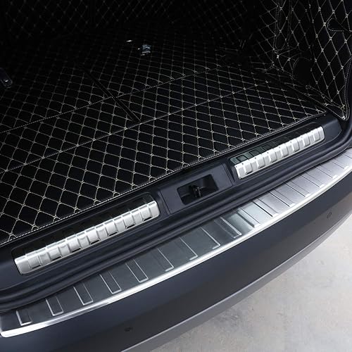Miniatura 5 de YIWANG 304 De Acero Inoxidable Interior De La Placa De Parachoques Trasero Protector Cubierta Trim Piezas De Coche 2 unids Para Land Rover Discovery