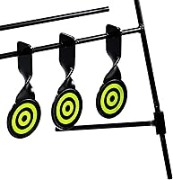 Vista 8 de KNINE OUTDOORS Pistola de aire de 6 objetivos, pistola de pellets BB para restablecer objetivo, clasificado para calibre .22 .177