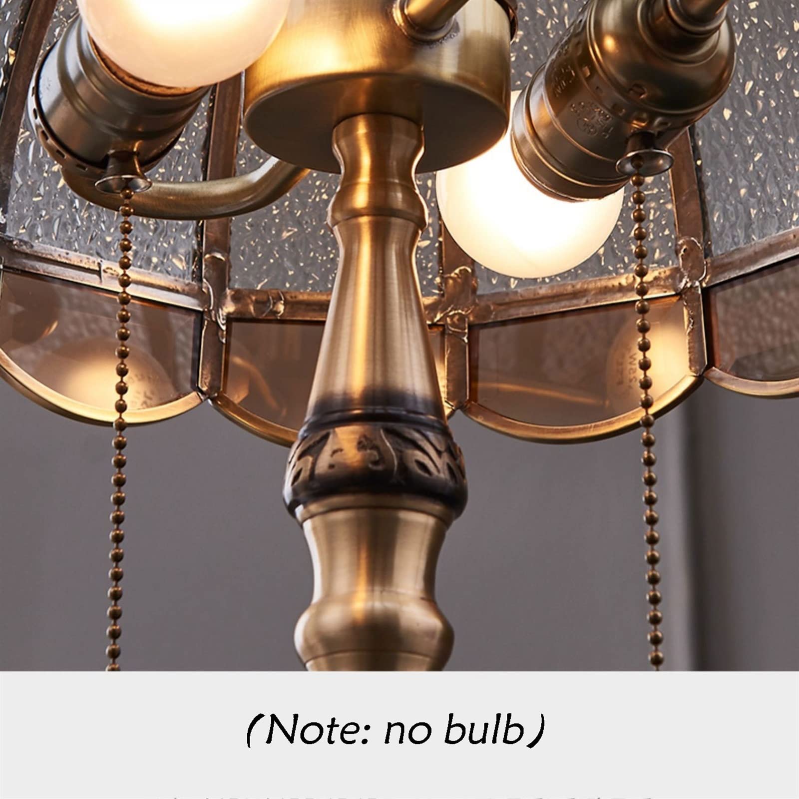 Affascinante Lampada da scrivania europea in rame, soggiorno, studio, lampada decorativa, camera letto, comodino antica con paralume in vetro Arredamento per la casa