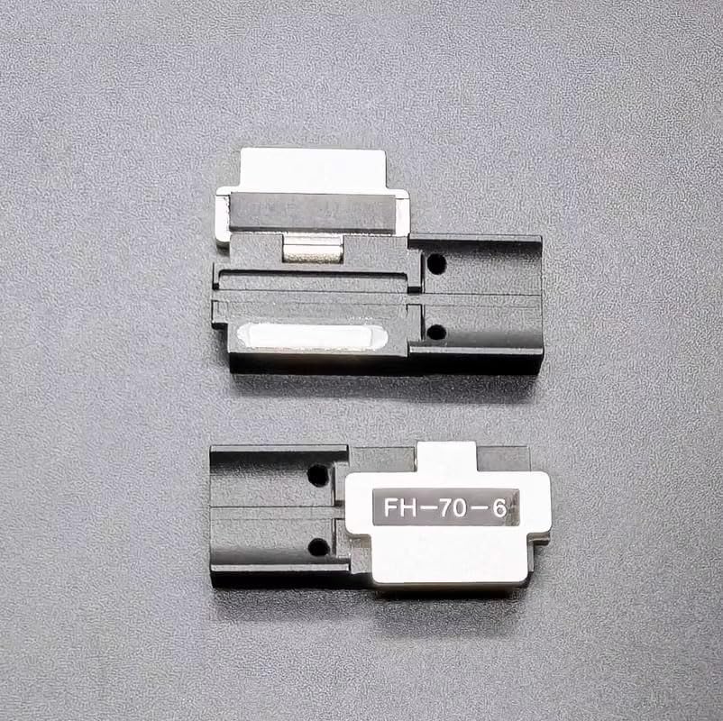 (2pcs/Set) FSM-90R FSM-88R FSM-70R FSM-70R+ Splicer Ribbon Fiber Holder Fixture Chuck FH-70-900 for Fujikura FSM-90R FSM-88R FSM-70R FSM-70R+ Splicer