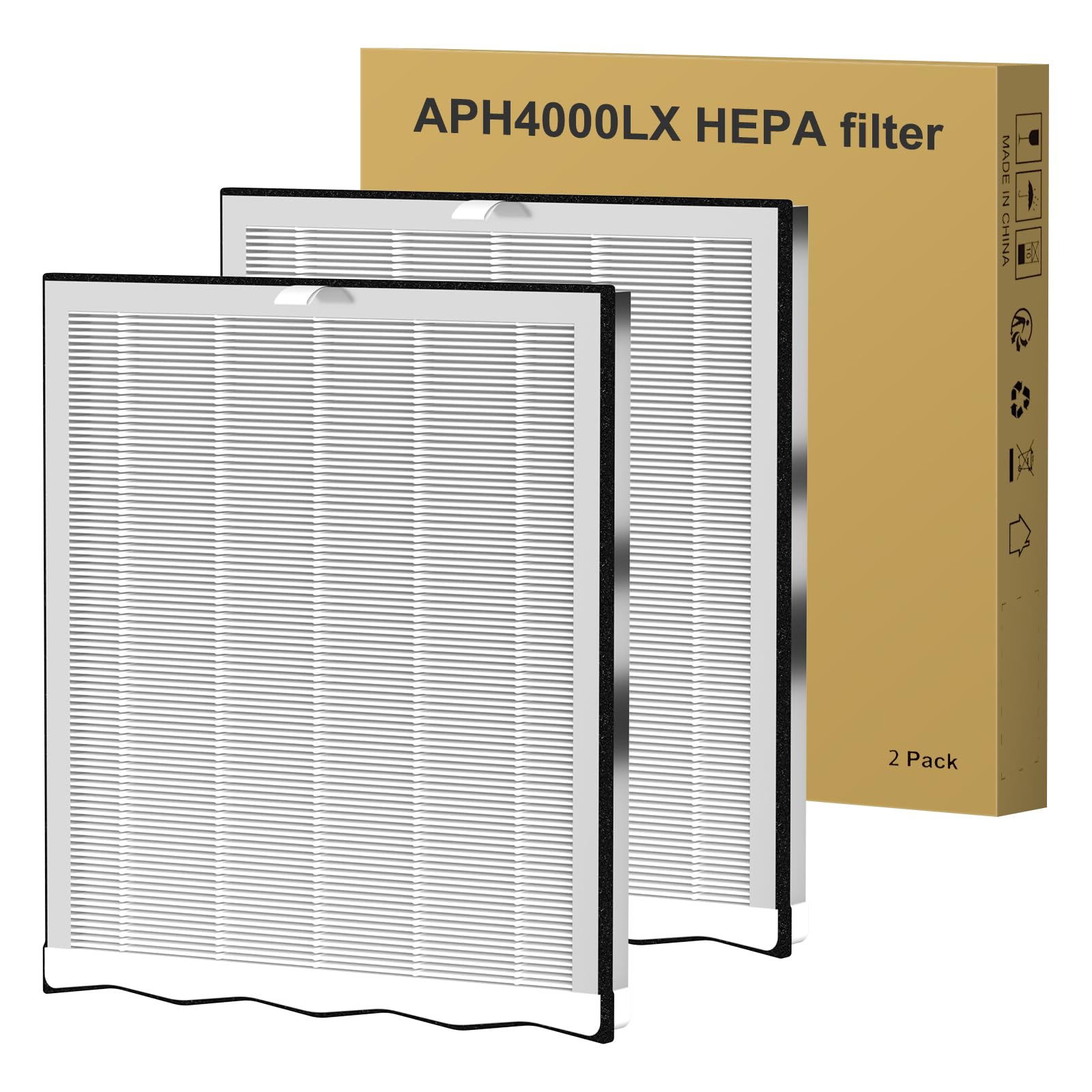 2 Stück APH4000 Ersatzfilter