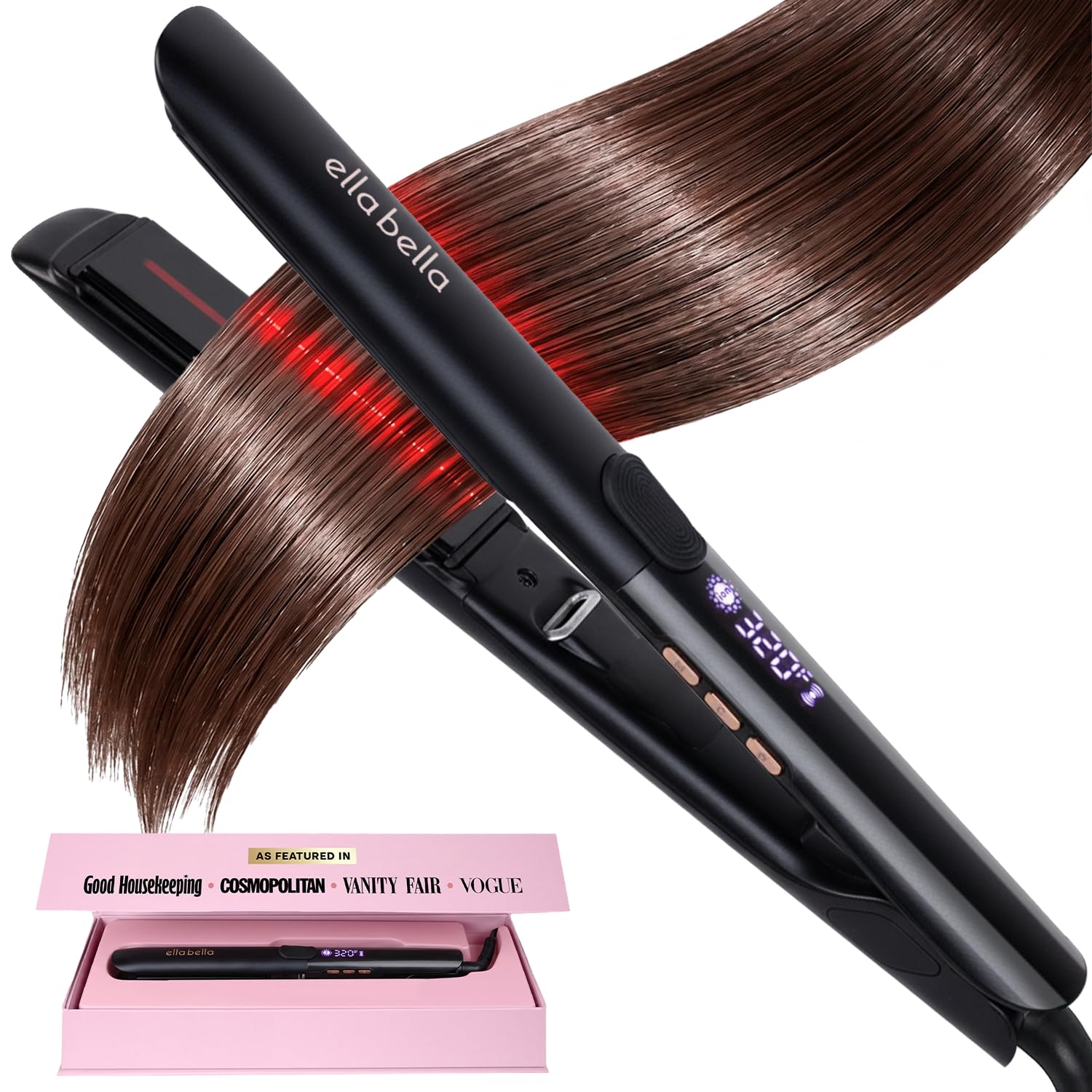 ELLA BELLA Titanium Flat Iron