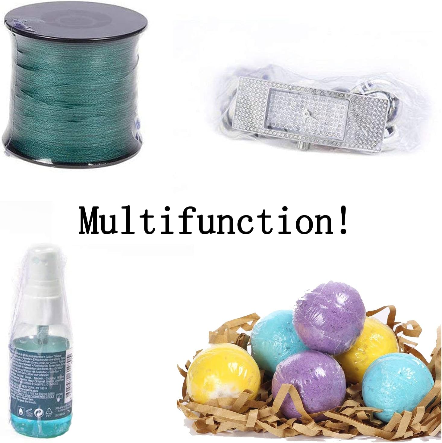 Round 500 PCS 6" x 6" Odorless PVC Clear End Shrink Wrap Bags for Soaps, Bottles, Bath Bombs Packaging, DIY Handmade Crafts Bags, Round. New Product.Use Better