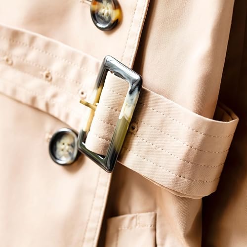 Miniatura 5 de uxcell Hebillas de rodillo de metal, ajustador de correa de cinturón de una sola punta