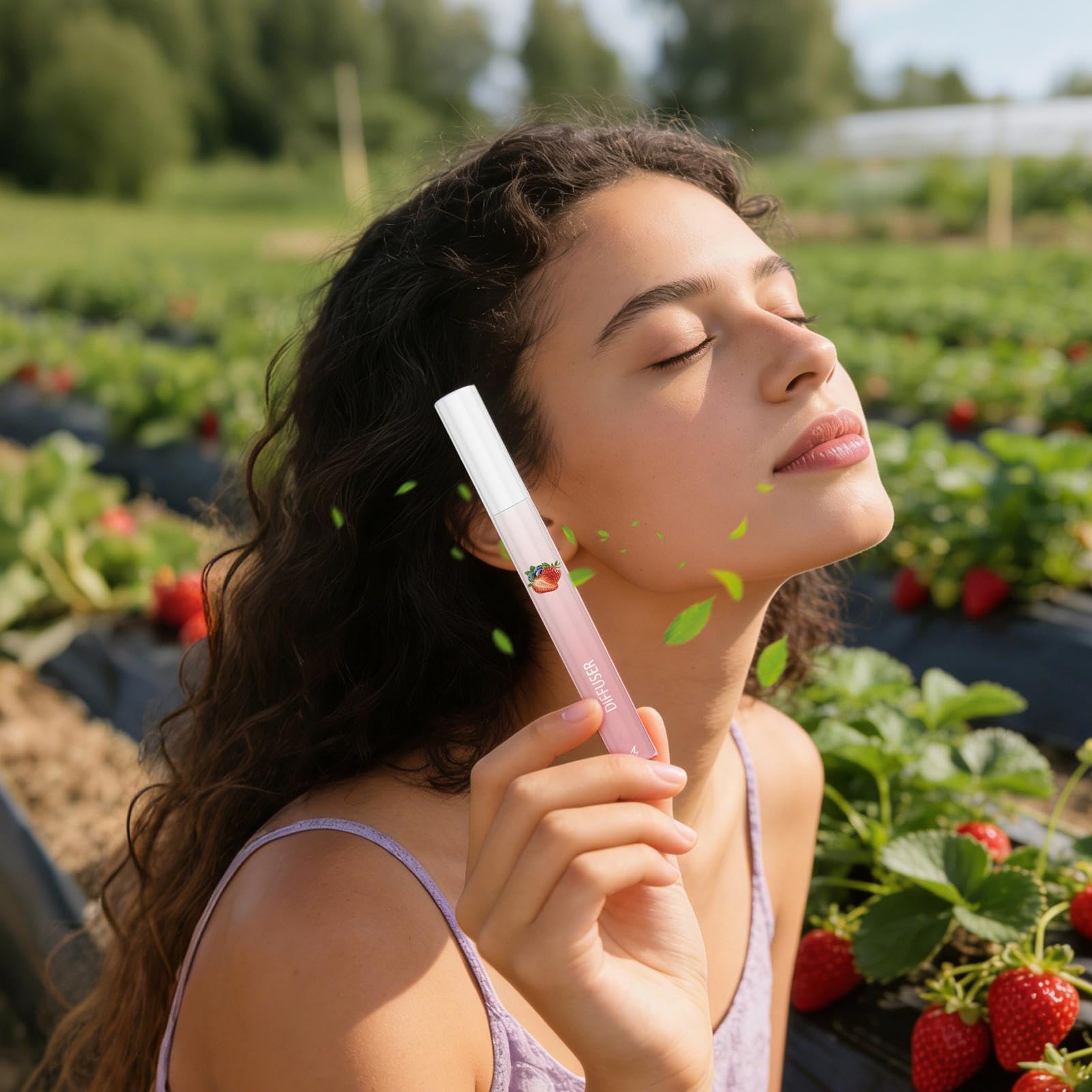 Pióro do czyszczenia owoców, narzędzie energetyczne dyfuzora, narzędzie wellness z funkcją odświeżania, kij do higieny osobistej z przenośną konstrukcją, akcesorium do pielęgnacji, kompaktowe
