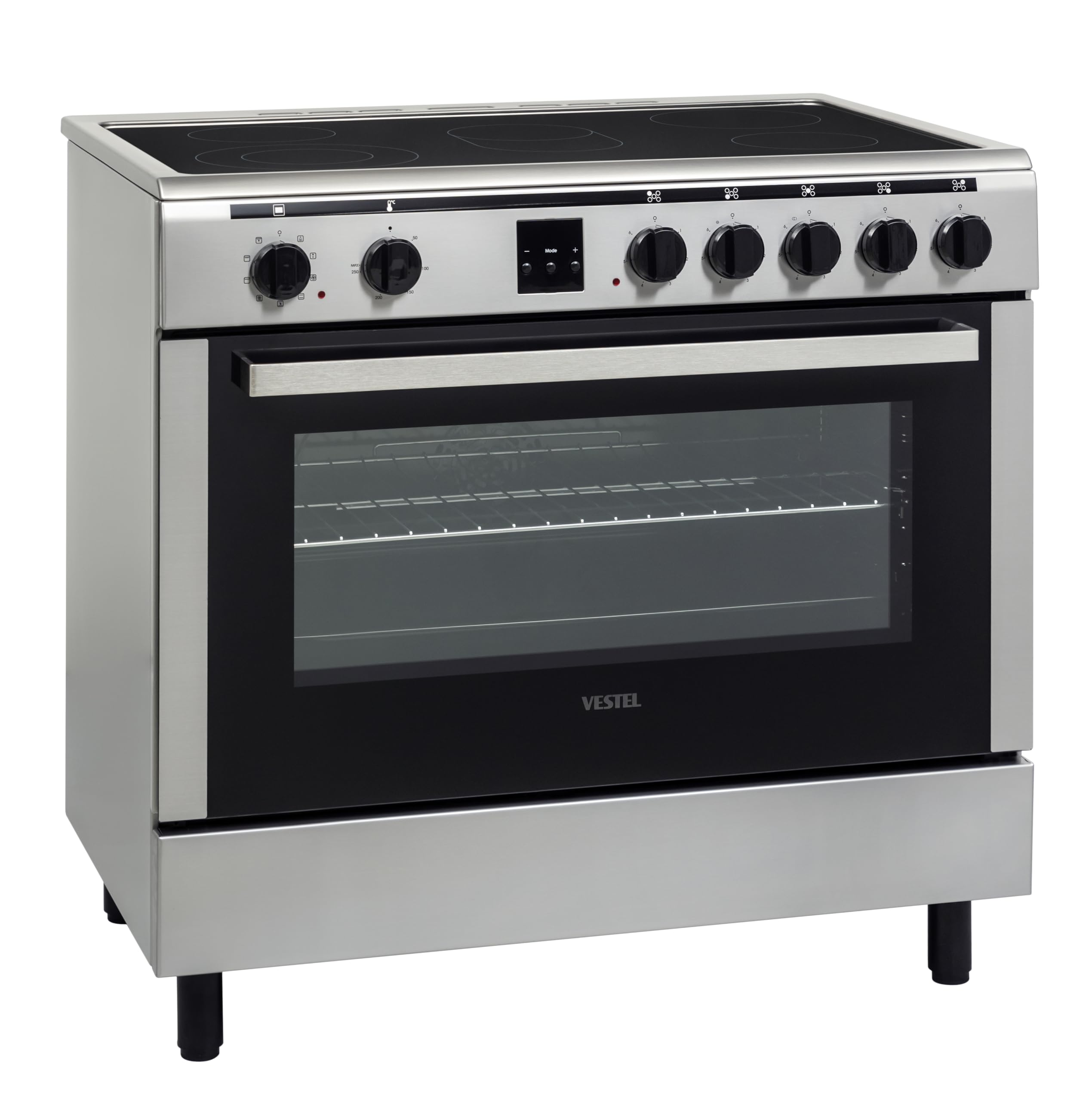 Vestel VFSHC 90.60 Standherd 90cm mit Cerankochfeld