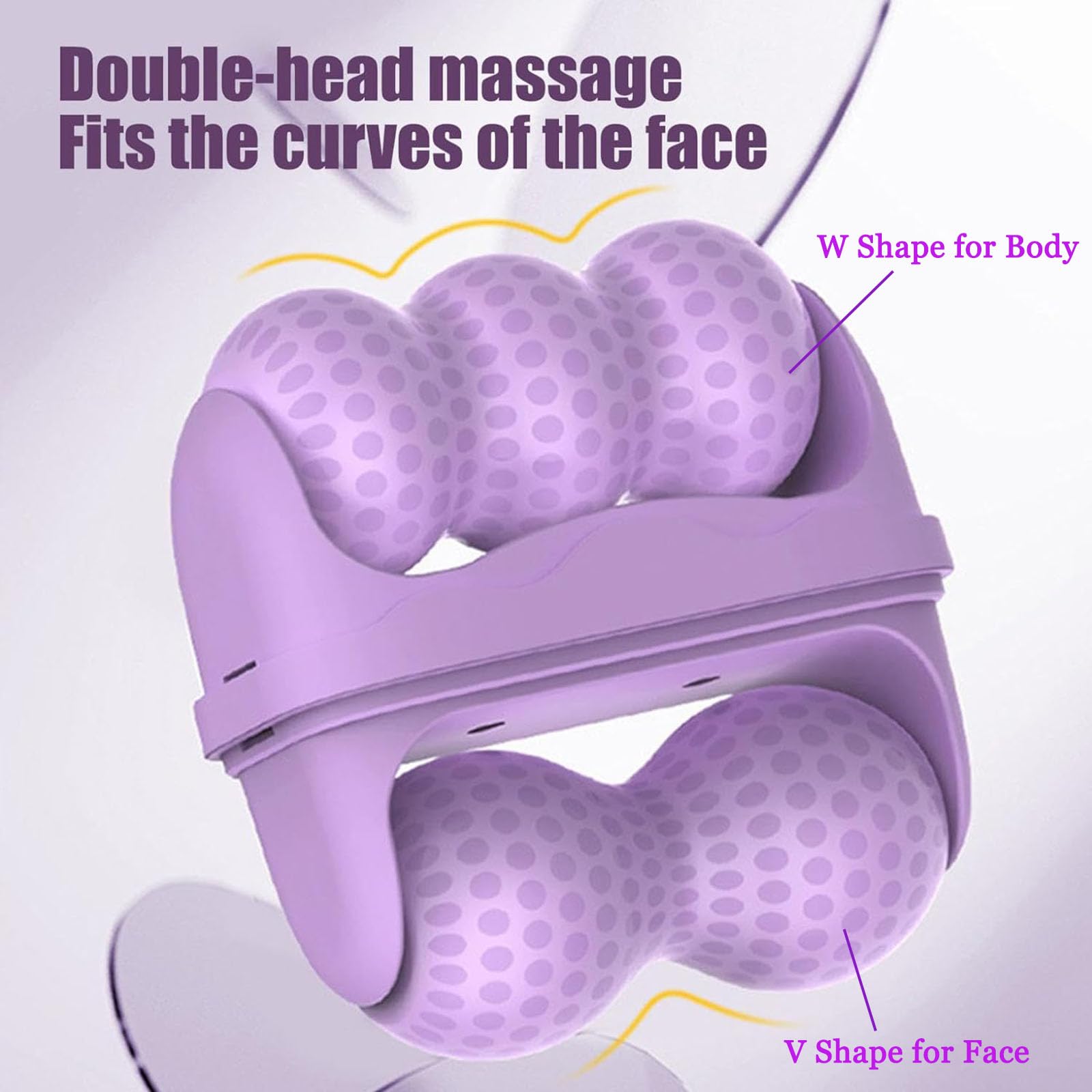 Eisroller für Gesicht Frauen - 2 in 1 Gesichts-Eisroller für Gesicht & Augen Schwellungen, Gua Sha Gesichtswerkzeuge für Gesichtsmassage, Body Minor Cold Compress