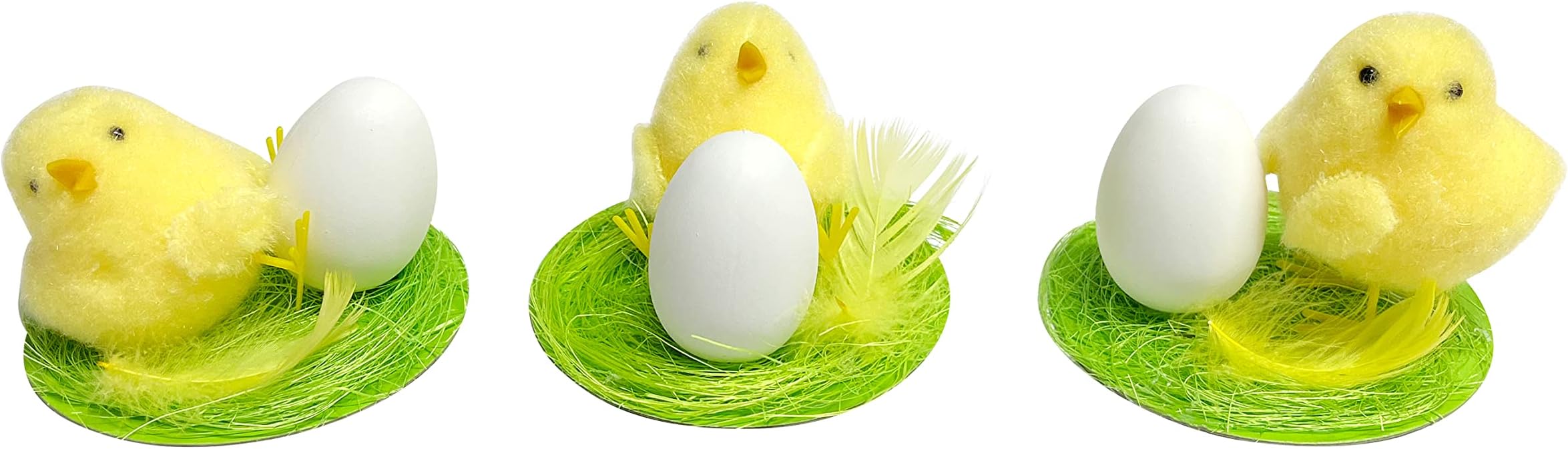 Smiffys Easter Chick Decoration 9cm 2Pcs/Box