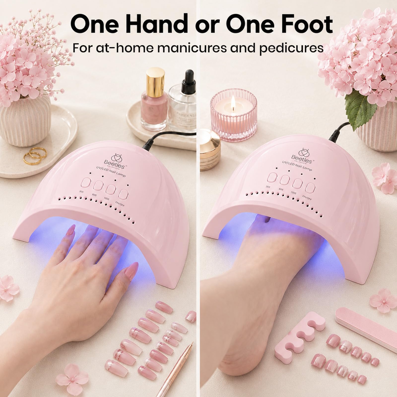 Beetles UV Nail Lamp - Fast Gel Curing -3