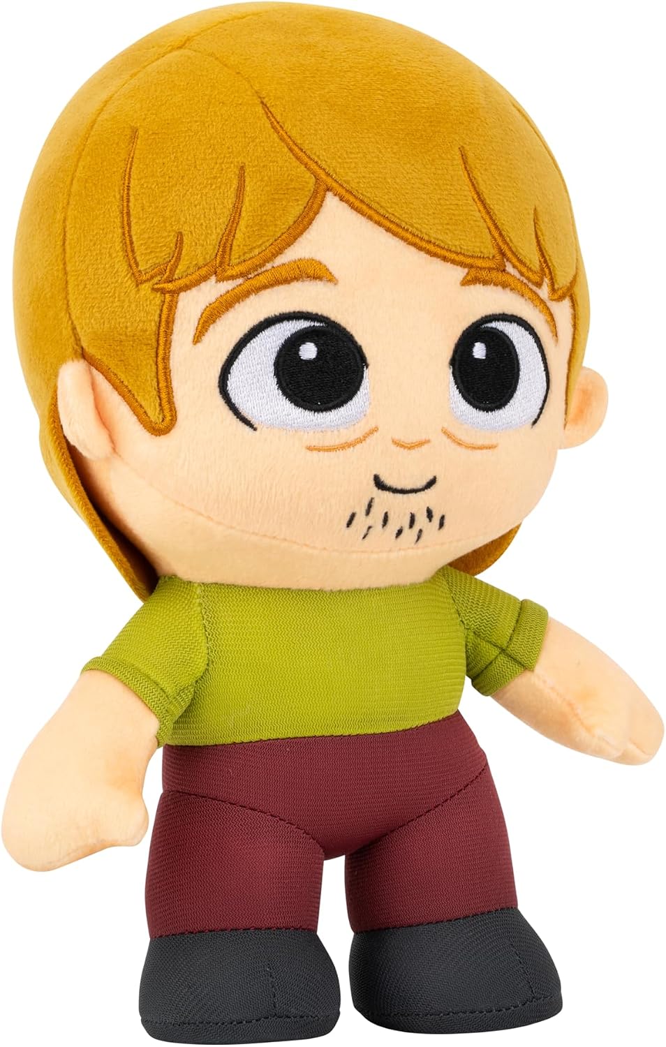 Jazwares Warner Bros. Scooby-Doo 8-Inch Shaggy Plush - Super-Soft and Huggable Plush Toy - Official Licensed Plush - for All Ages