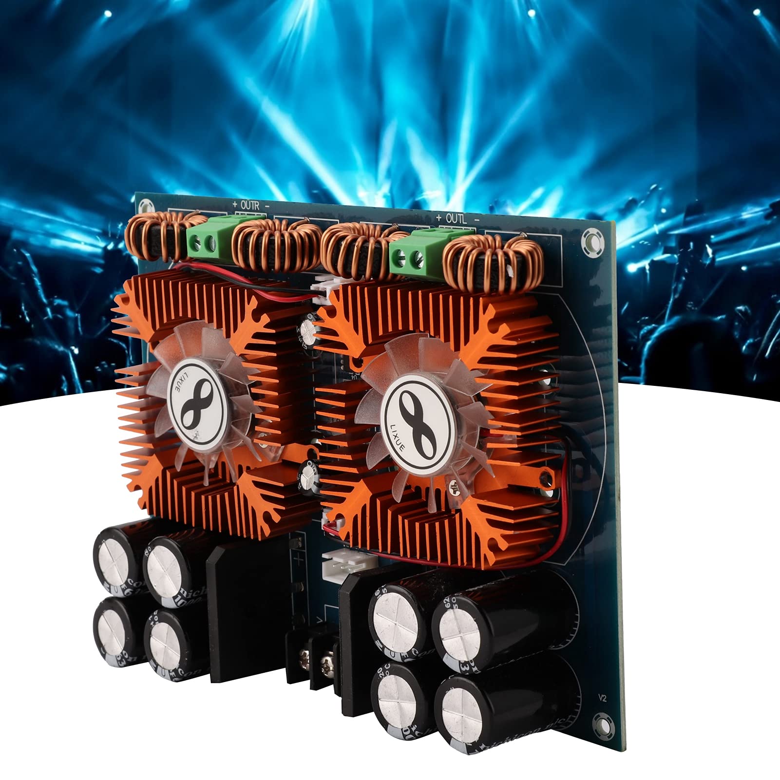 Płytka Wzmacniacza Mocy PCB moduł Cyfrowego Wzmacniacza Mocy 2 Kanały XH M254 z TDA8954TH 2 X 420 W AC24V Wzmocnienie Audio dla Głośników Użytkownicy Domowego Sprzętu Audio