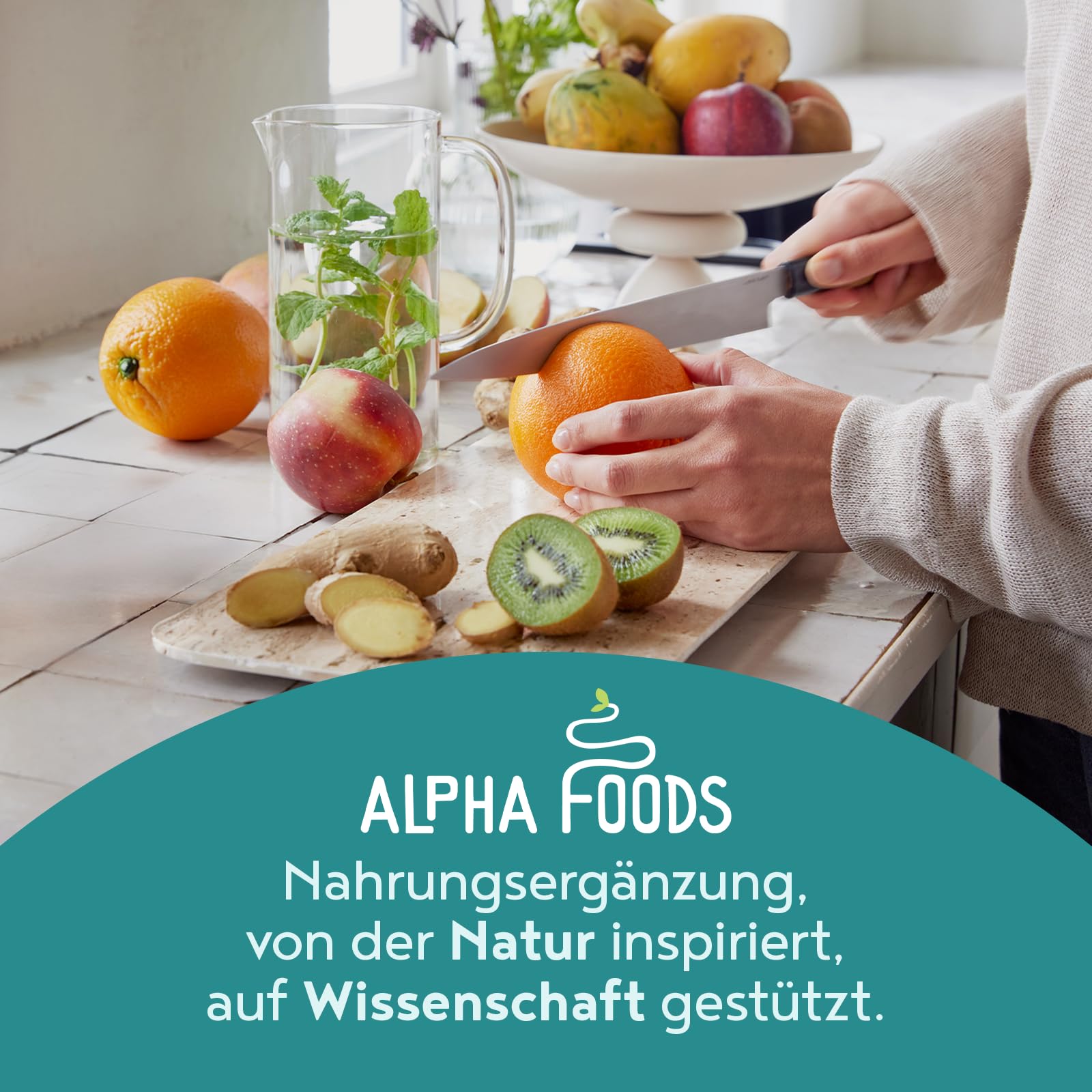 Collagen Pulver [2x 400g] | Premium Kollagen Hydrolysat | Peptide Typ 1 & 3 | Hochdosiert Kollagenpulver mit Hyaluronsäure und Elastin | Geschmacksneutral | in Deutschland hergestellt | Alpha Foods