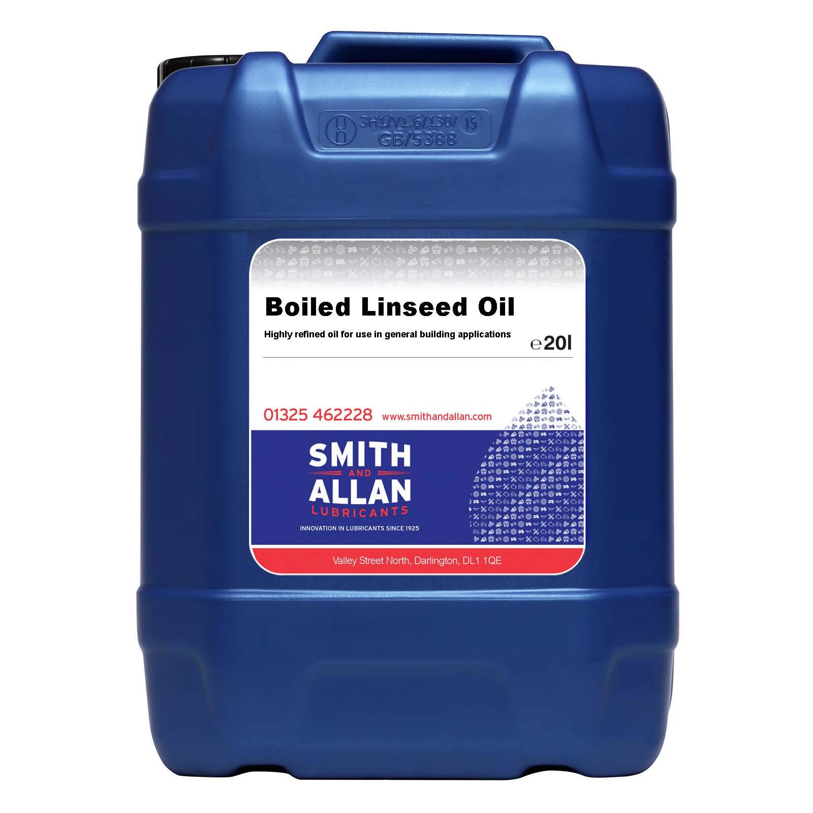 Smith & Allan Boiled Linseed Oil : Size - 20lt