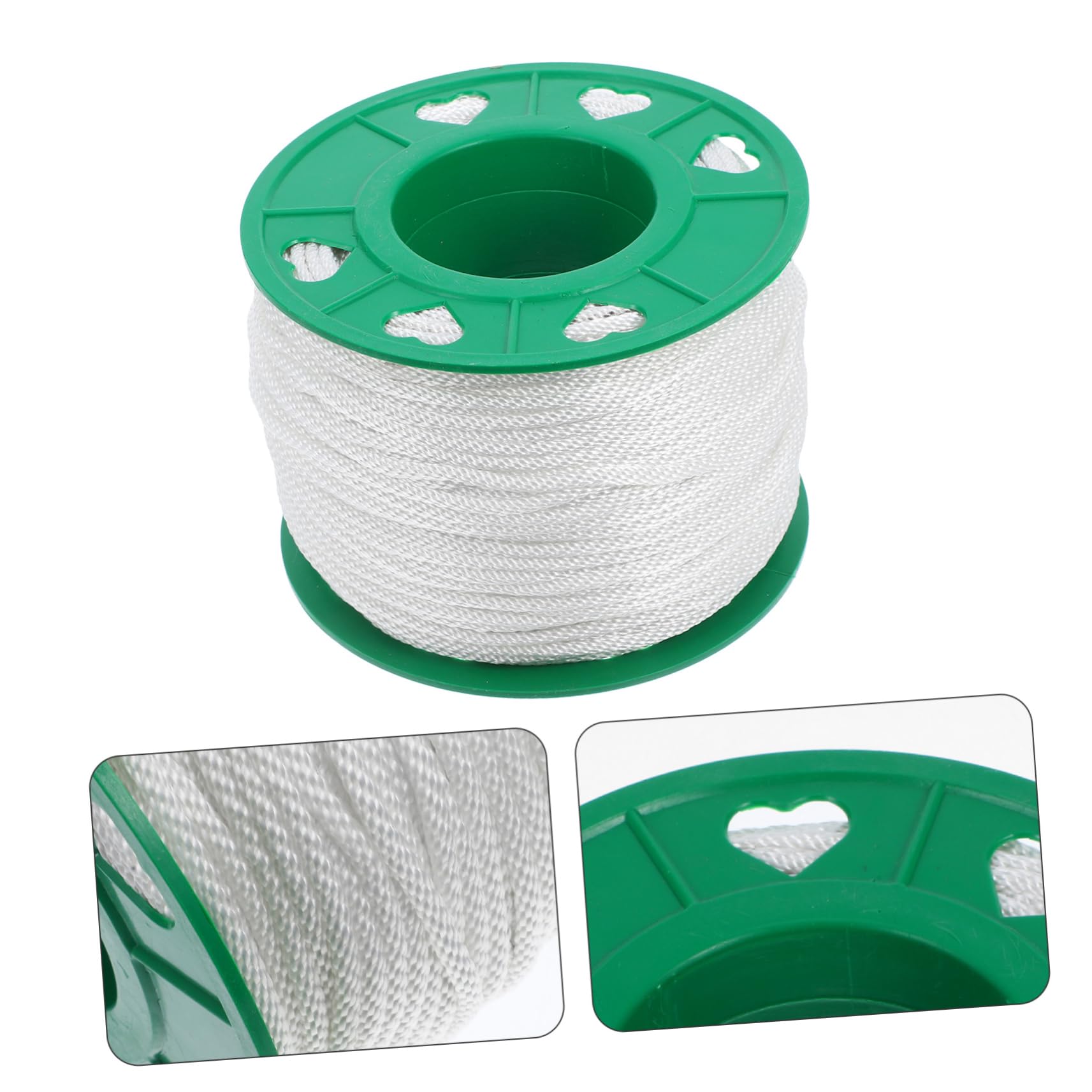 1rollo Cuerda De Arranque para Cortacésped De Cuerda De Nylon Resistente para Arranque De Motor para Jardinería y Mantenimiento De Exteriores