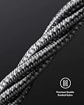 Anker USB C to USB C Cable (10FT, 2Pack), Type-C 100W Charger Cord Fast Charging for iPhone 17/16 Series,MacBook Pro 2020,Pixel and More(USB 2.0,Black)