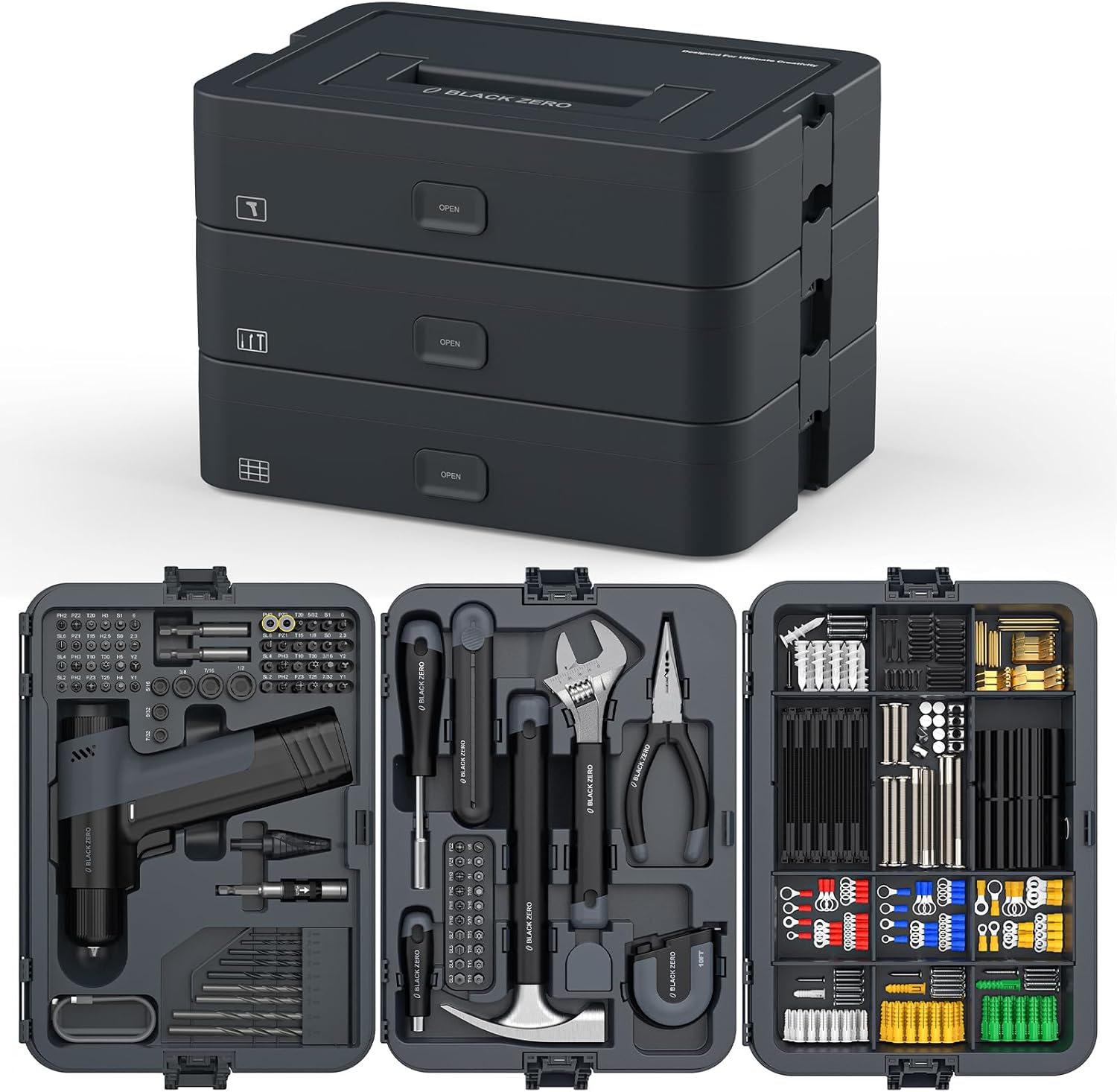 Blackzero 3-in-1 Cordless Brushless Drill