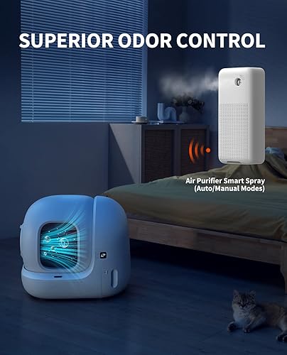 Miniatura 4 de PETKIT Pura Max - Caja de arena autolimpiante para gatos con la nueva rampa de arena para gatos caja de arena inteligente automática con trampeador