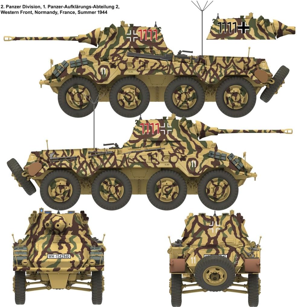 Das Werk 1/16 German Sd.Kfz.234/2 Puma DW16006