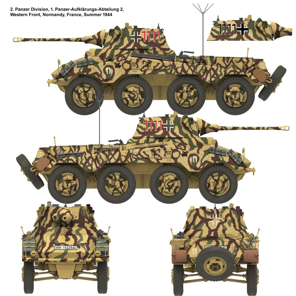DAS WERK - Maquette Blindé Sd.kfz. 234/2 "puma" |das Werk|16006| 1:16 Maquette Char Promo