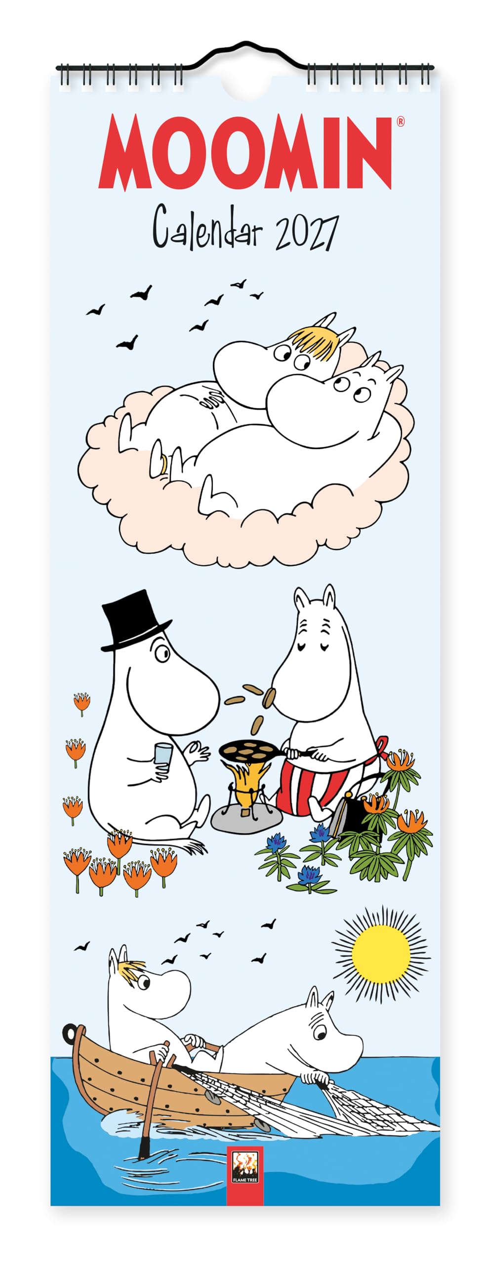Moomin Slim Calendar 2027 (Art Calendar)