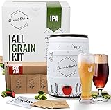 Pack hacer cerveza 2 recetas | 10 litros | Kit IPA + Recarga Red Ale | Regalo original | Maltas + lúpulos | Fermentación en barril