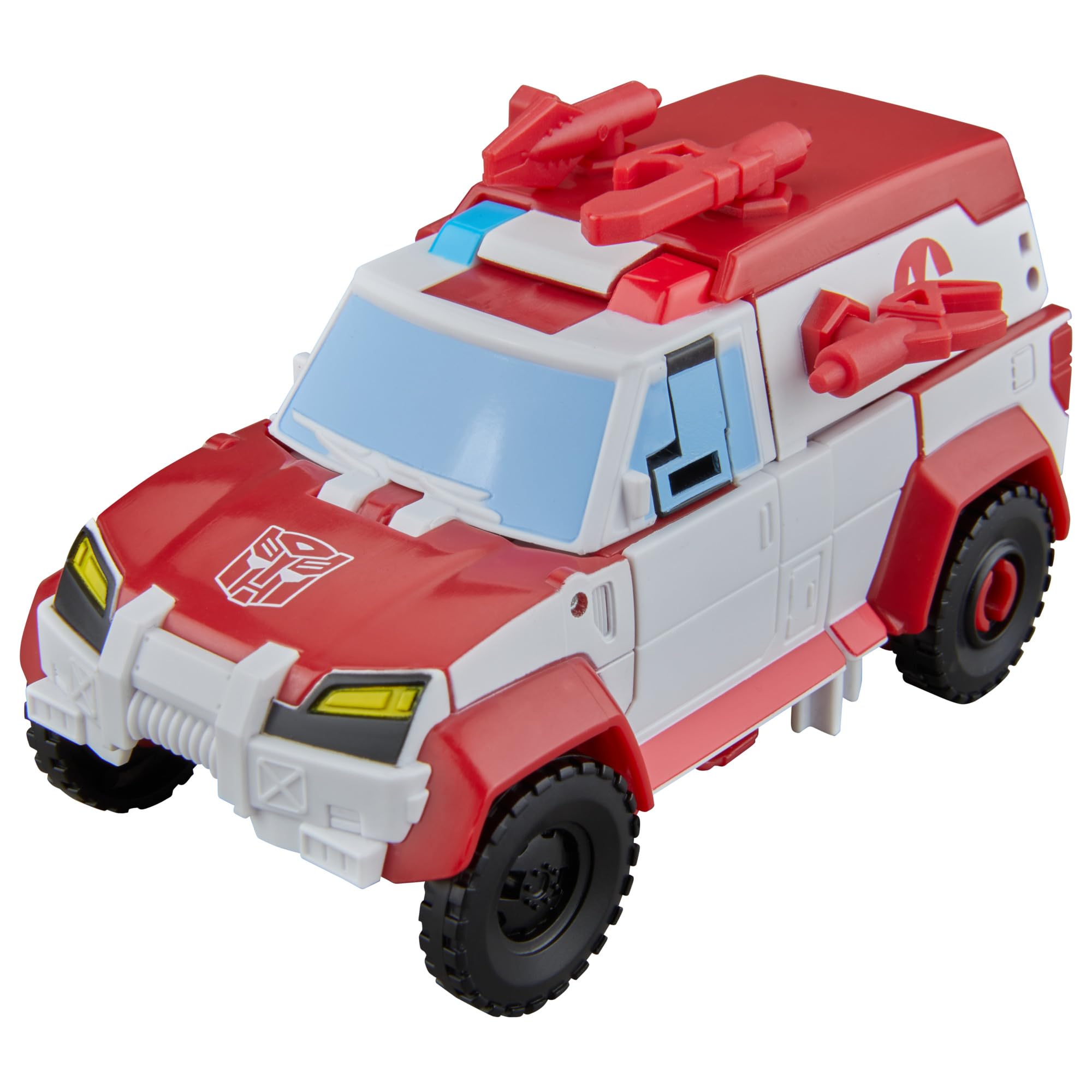 Autobot Ratchet z kolekcji Transformers: Age of the Primes, 14,5-centymetrowa przekształcająca się figurka klasy Deluxe, zabawkowe roboty dla dzieci w wieku od 8 lat
