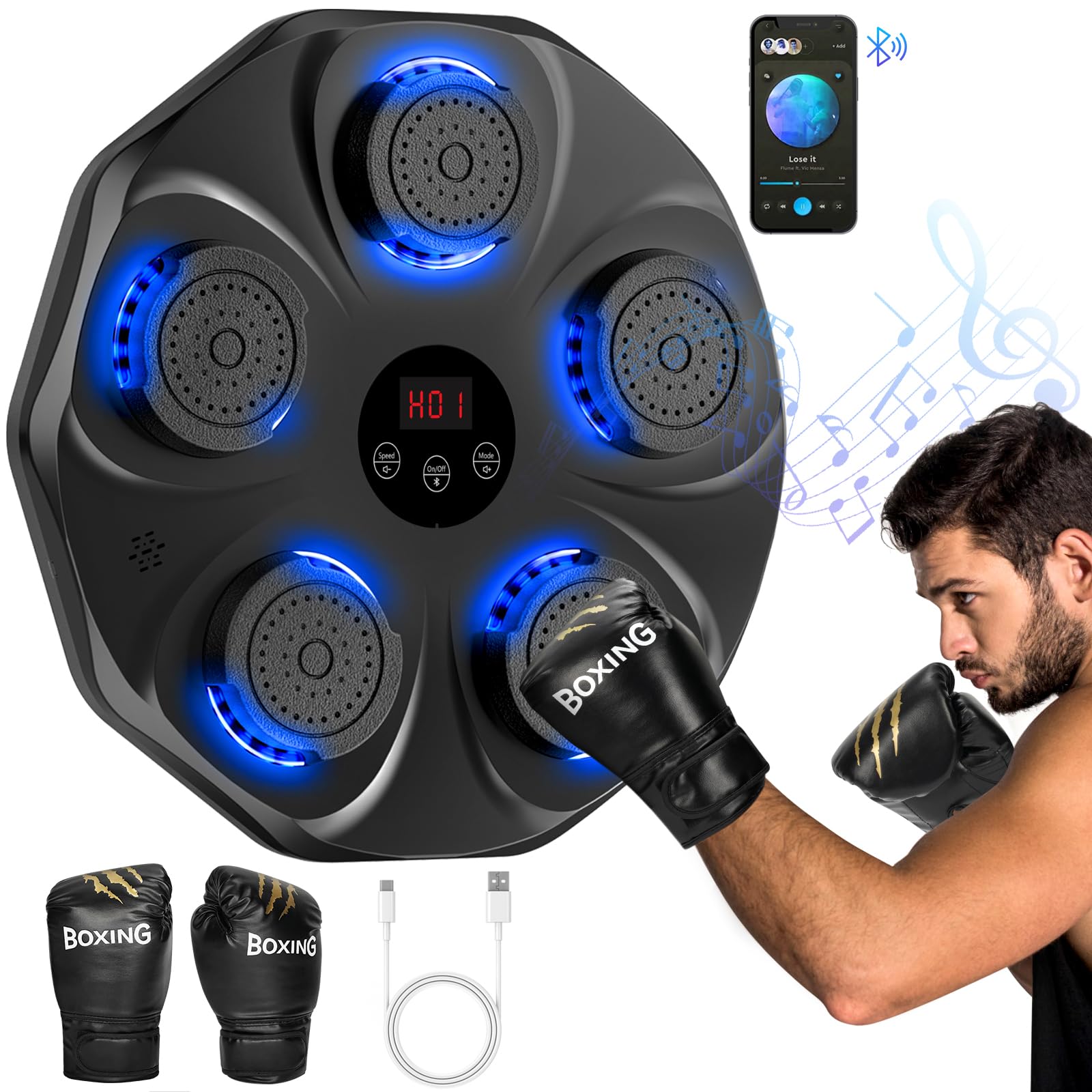 Smart Boxing Machine Wall Mounted