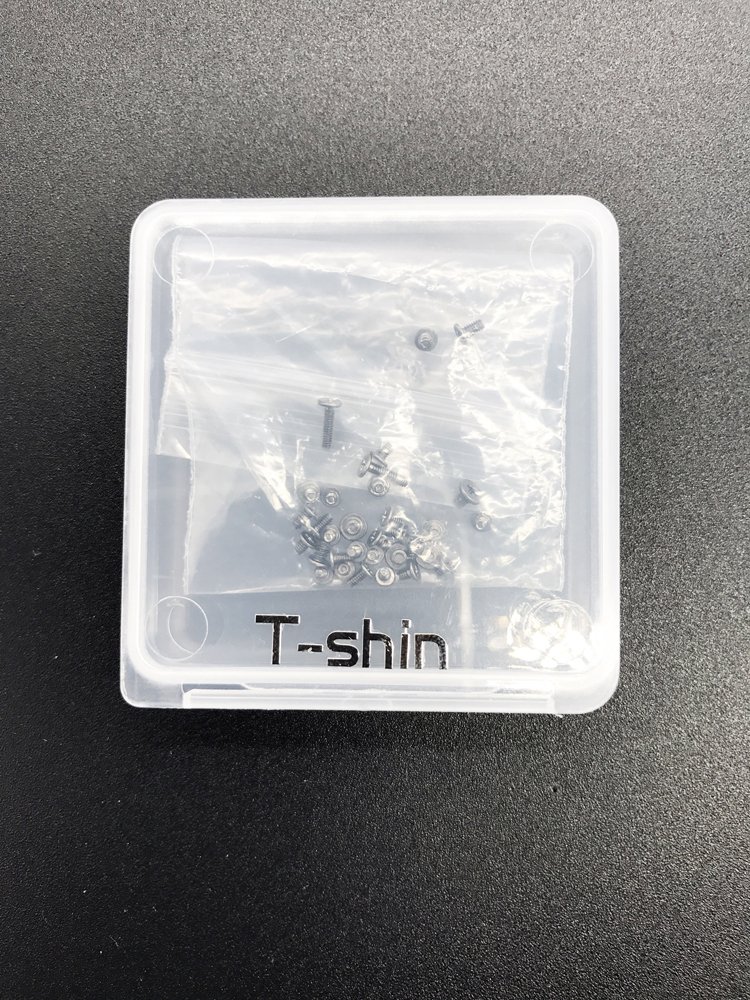 T-Shin Full Set Screws Replacement Repair Kit with Bottom Pentalob Screws for iPad mini 2/3/ 4 with Storage Box (iPad Mini2/3/4)