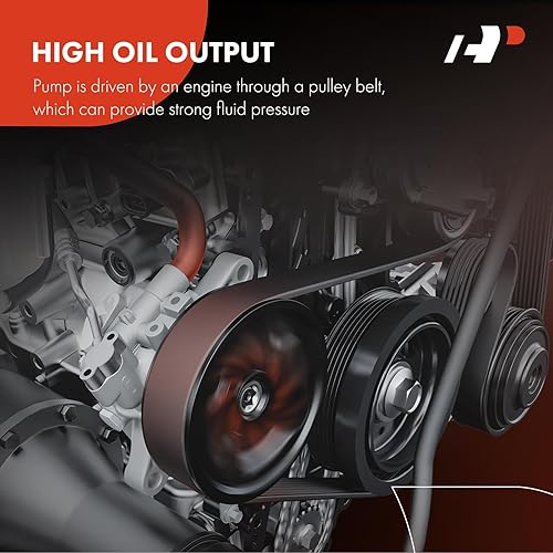 Miniatura 4 de A-Premium Bomba de dirección asistida con polea y sensor compatible con Hyundai Genesis Coupe 2013-2016, 3.8L, repuesto # 21-671, 571002M400