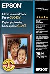 Epson Ultra Premium Photo Paper Glossy (8.5x11 Inches, 25 Sheets) (S042182),WHITE