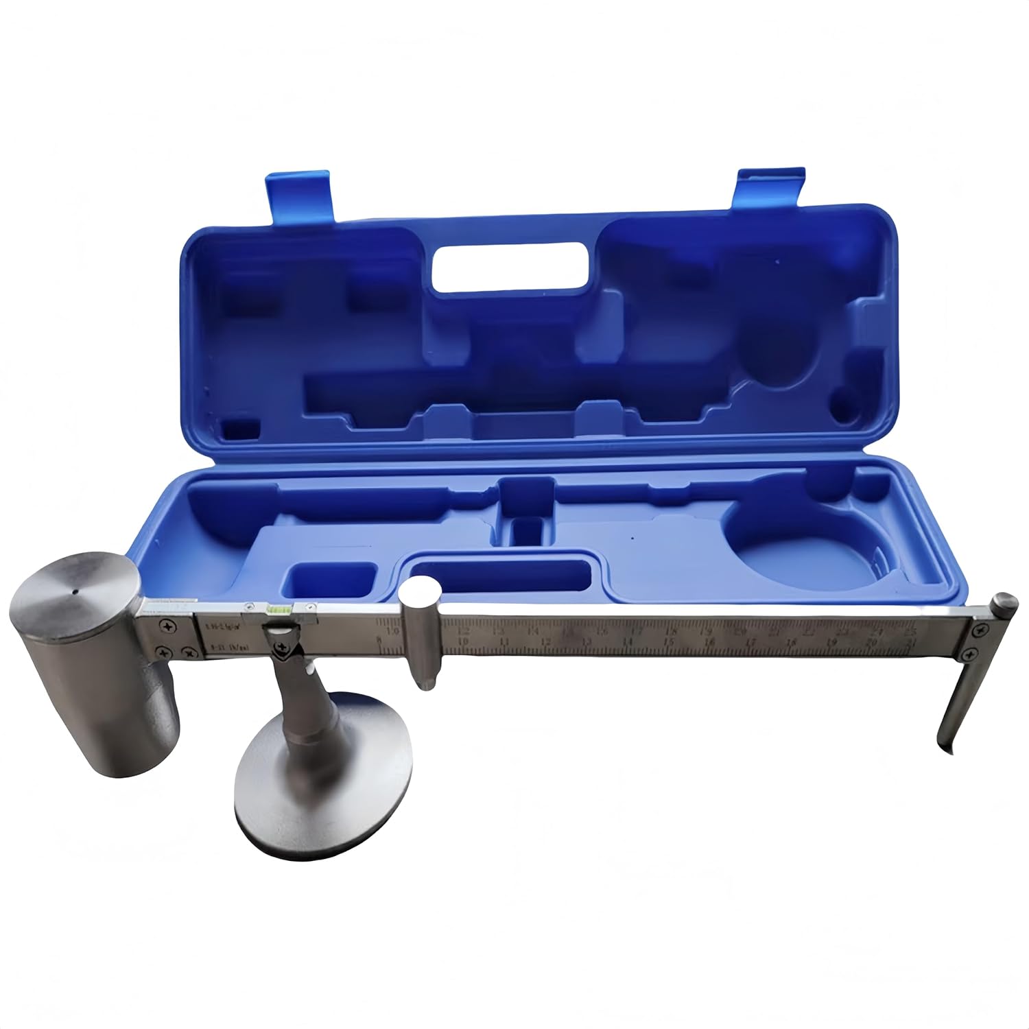 Mud Hydrometer, Balance Scale Mud Liquid Densimeter Tester, Double-Scale Laboratory Hydrometer with Toolbox for Road Construction Laboratory 0.96-2.5g/cm3